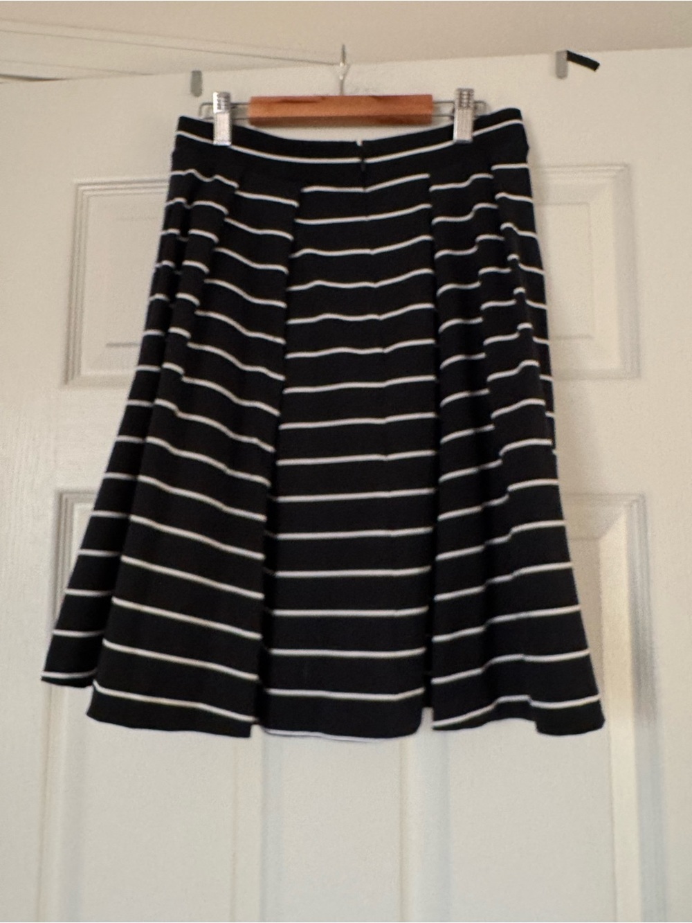 Cynthia Rowley -Black with White Stripes Skirt Sz XS